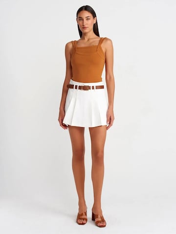 Dilvin Top in Brown