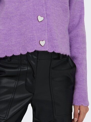 Cardigan 'ROSITTA' ONLY en violet