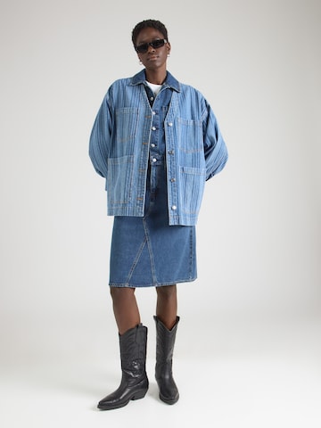 LEVI'S ® Blousejurk 'WESTERN' in Blauw