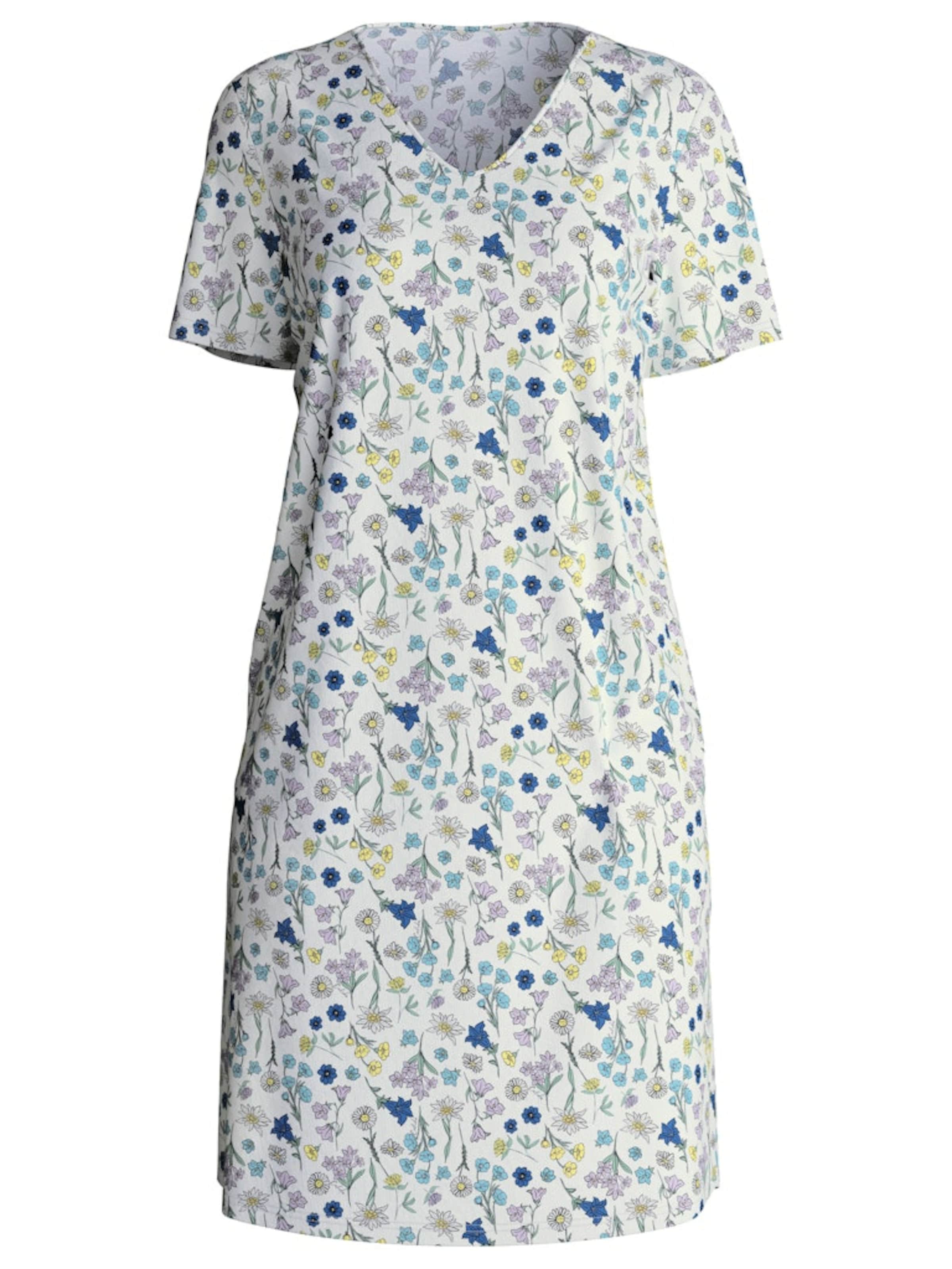 CALIDA Nachthemd in Weiß: Vorderseite