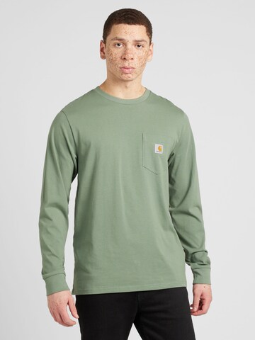 Carhartt WIP Majica | zelena barva: sprednja stran