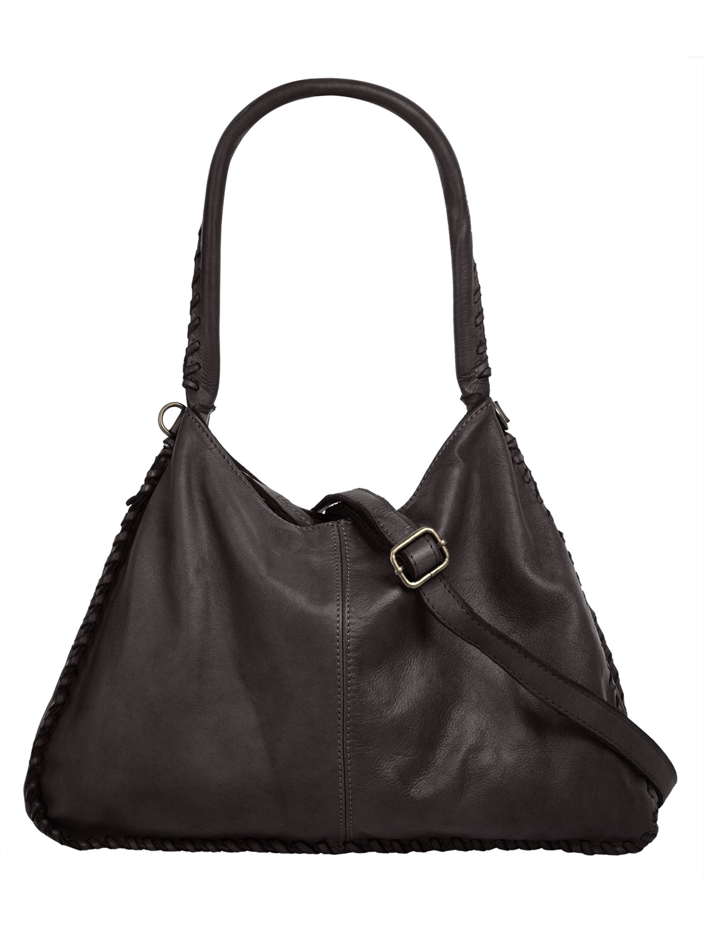 Cabas Samantha Look en marron : devant