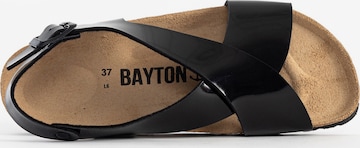 Bayton Sandalen met riem 'Rioja' in Zwart