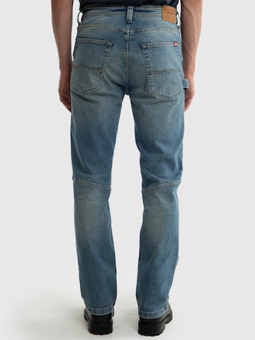 BIG STAR Slimfit Jeans ' COLT WORKWEAR ' in Blau