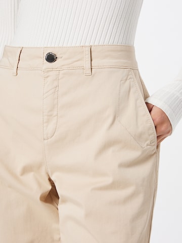 regular Pantaloni chino di comma casual identity in beige