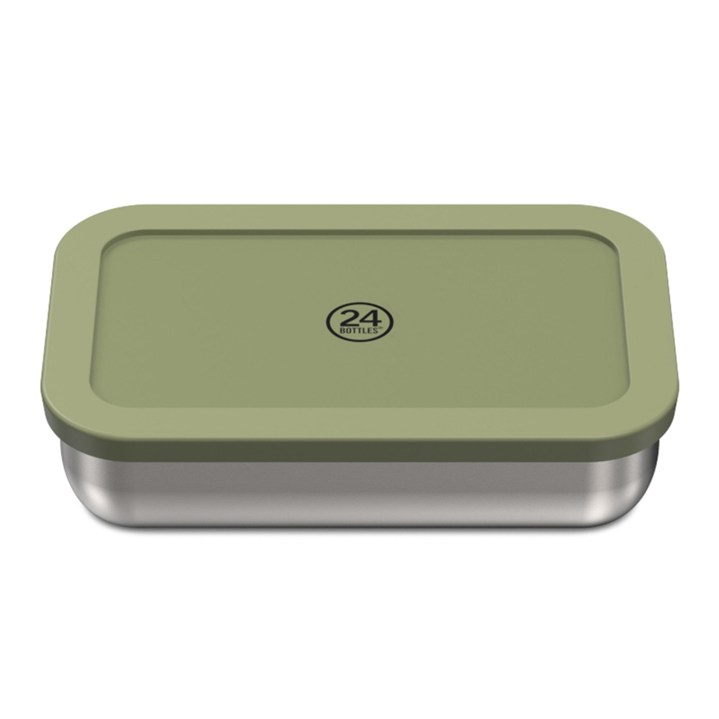 24Bottles Storage Container in Green: front