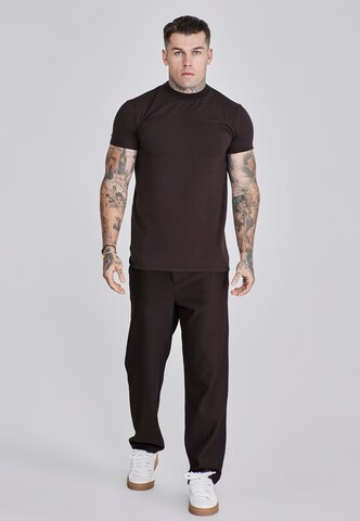 SikSilk Shirt in Brown