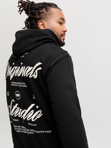 Jack & Jones Plus Суичър 'JORNORREBRO' в черно