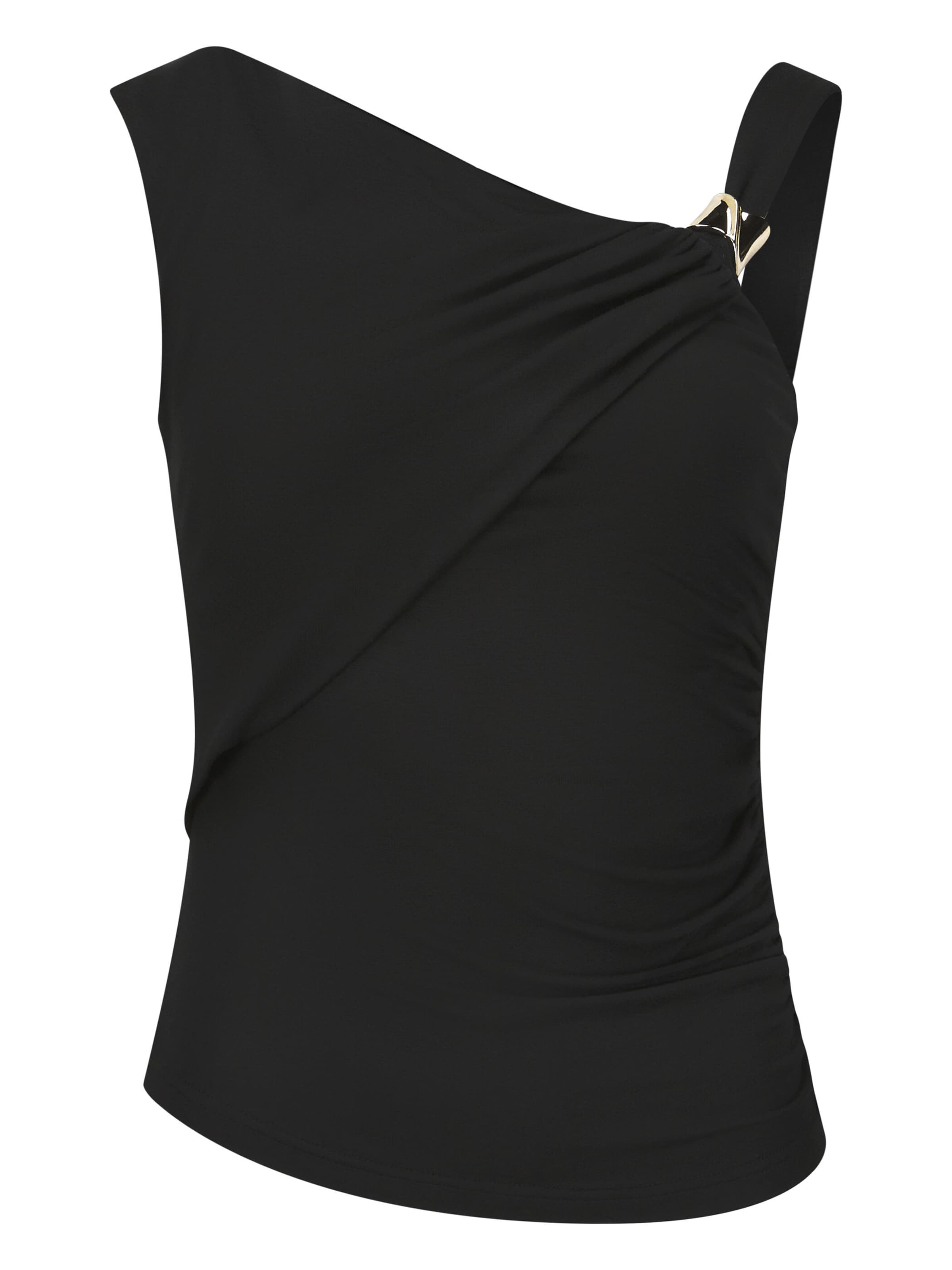 Haut 'MIOWA' Nicowa en noir : devant