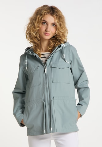 DreiMaster Maritim Weatherproof jacket in Green: front