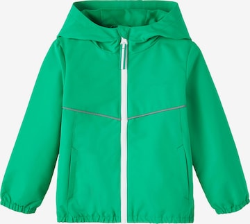 NAME IT Prehodna jakna 'Martino' | zelena barva: sprednja stran