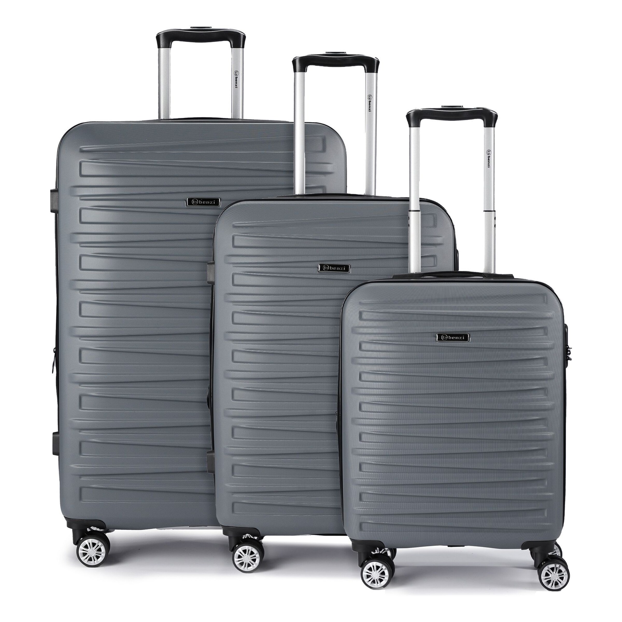 Set di valigie di Benzi in grigio: frontale