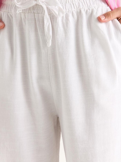 Bianco Lucci Broek in de kleur Wit, Productweergave