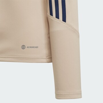 ADIDAS PERFORMANCE Sportsweatshirt 'Tiro 23' in Beige