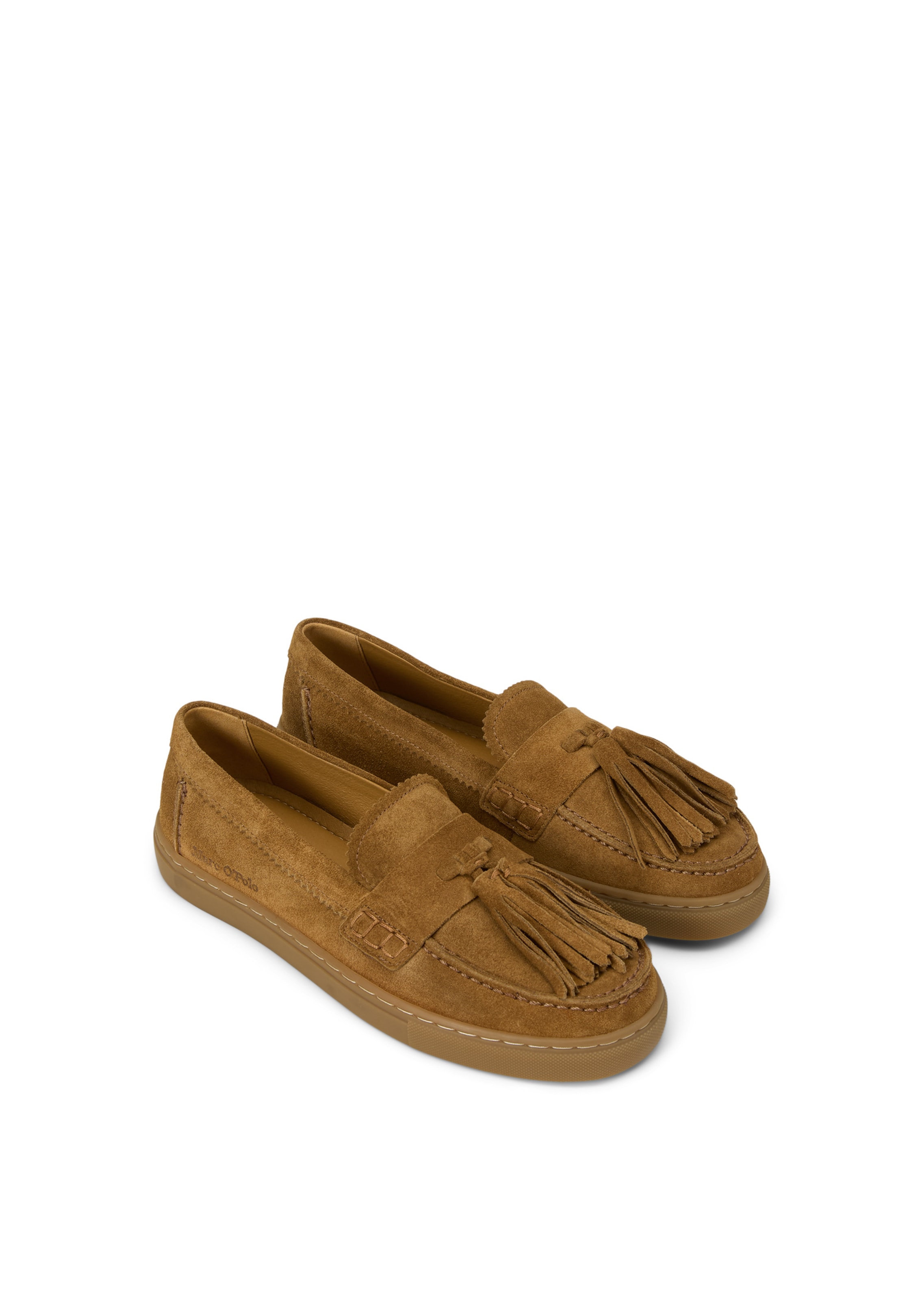 Marc O'Polo Moccasin 'Mokassin l Kara' in Brown: front
