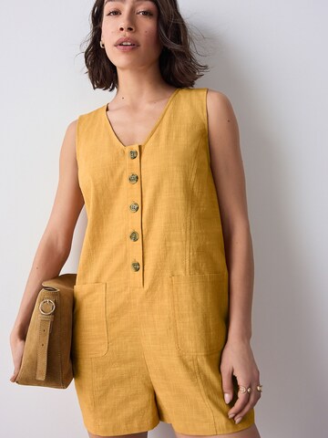 Tuta jumpsuit di Next in giallo: frontale