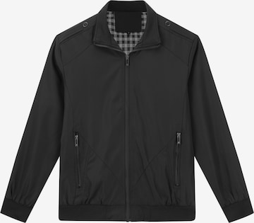 YOUTHUP Between-Season Jacket 'Stehkragen' in Black: front
