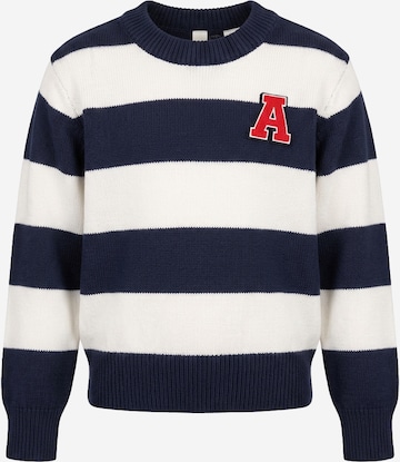 ABOUT YOU Neulepaita 'Robin' värissä sininen: etupuoli