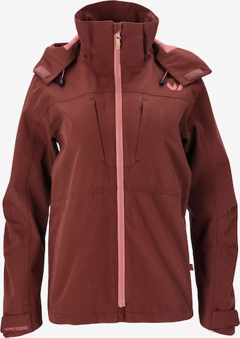 Whistler Outdoor Jacket 'Downey' in Red: front