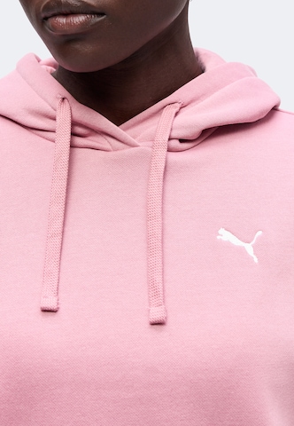 PUMA Спортивный свитшот 'Ess' в Ярко-розовый