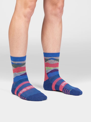 Chaussettes de sport DillySocks en bleu : devant