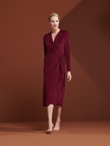 ESSENZA Dressing Gown 'Vera' in Red