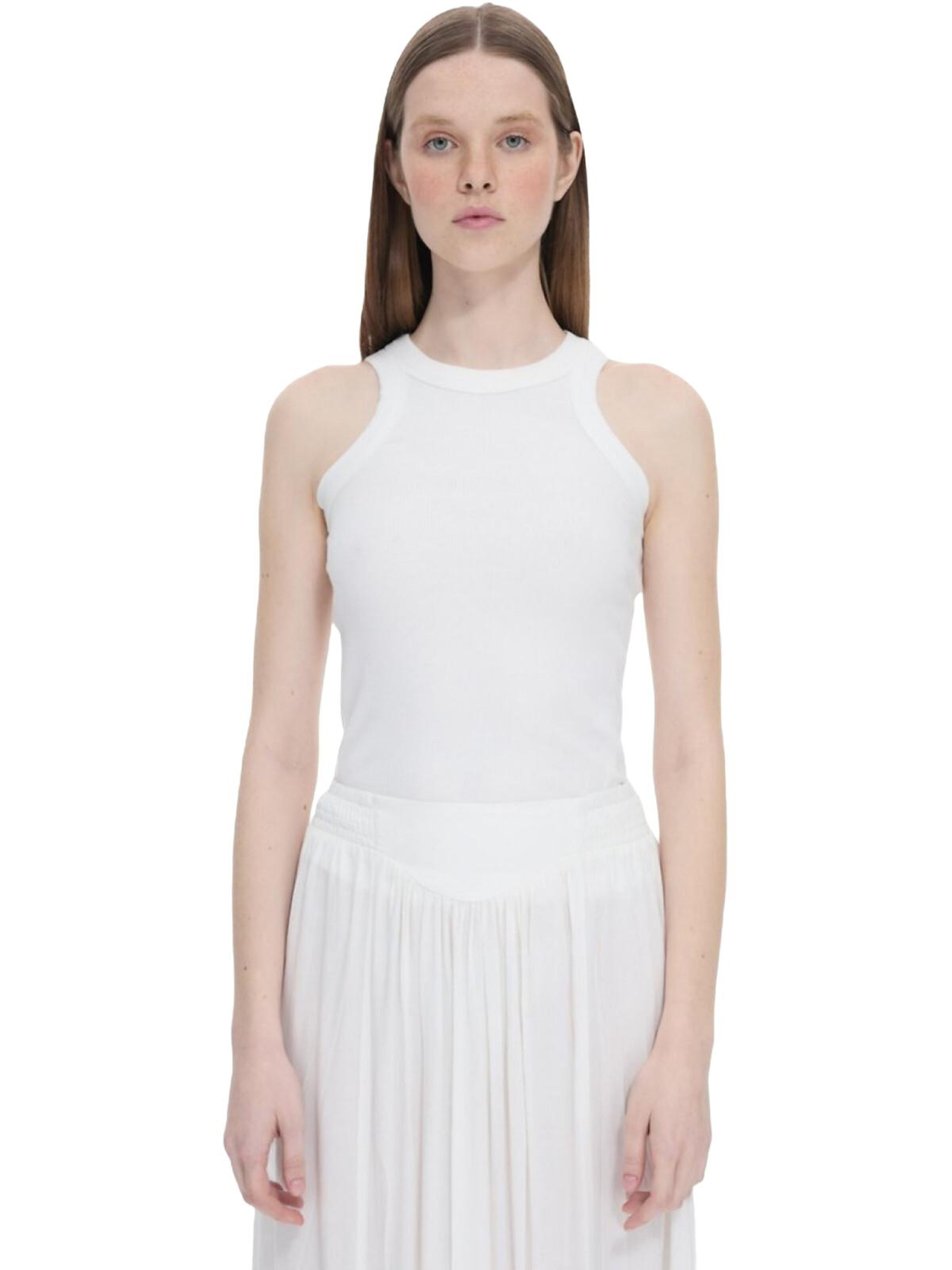 Haut 'LTB Jeans Damen-Tanktop' LTB Jeans en blanc : devant