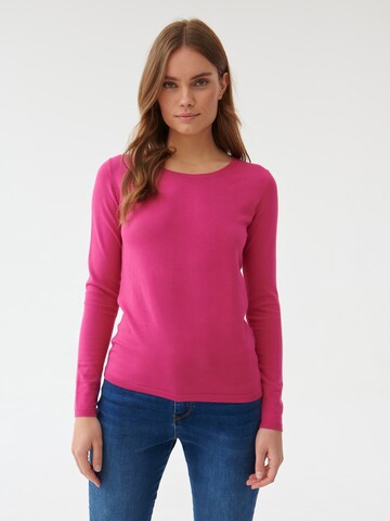 Pull-over 'WESSA' TATUUM en rose : devant