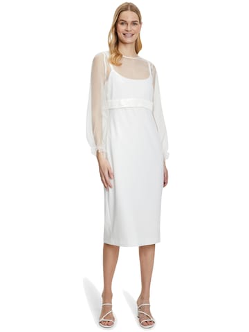 VM Vera Mont - Vestido en blanco: frente