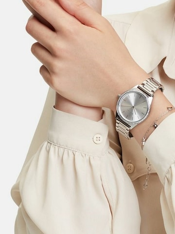 TAMARIS Analogové hodinky – stříbrná: přední strana