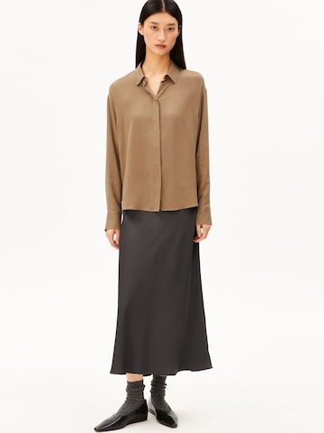 ARMEDANGELS Bluse 'LARISAANA' in Braun