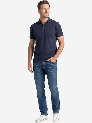 Ragman Shirt 'Basic' in Blauw