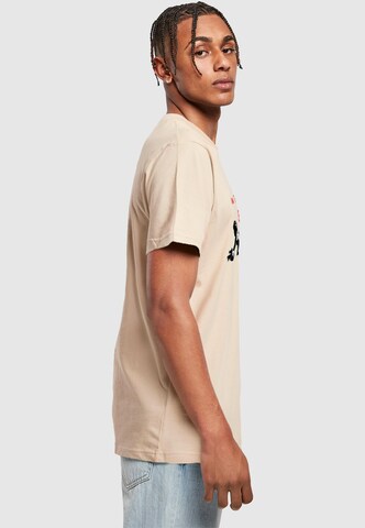 Merchcode Shirt 'Brandalised - In The Same Boat' in Beige
