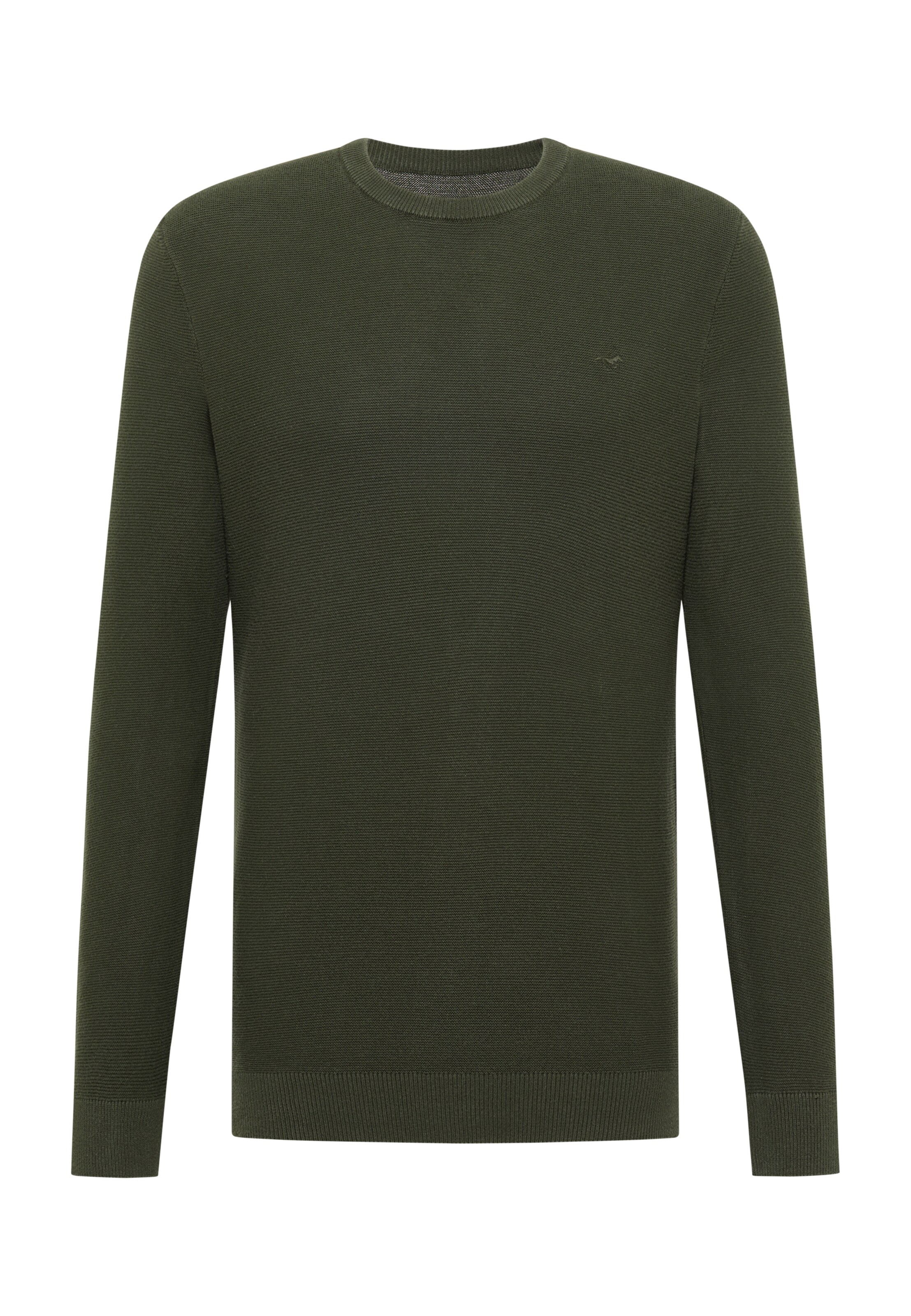 MUSTANG Sweater 'Elliot' in Green: front