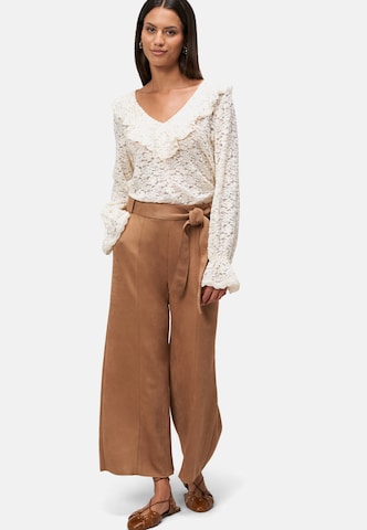 zero Loose fit Trousers in Brown