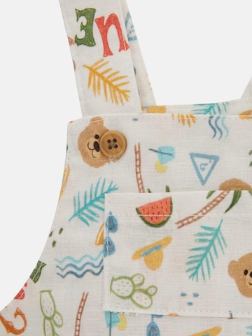 Set 'GUESS KIDS SET HAT+SS BODY+ROMPER Completi' di GUESS KIDS in bianco