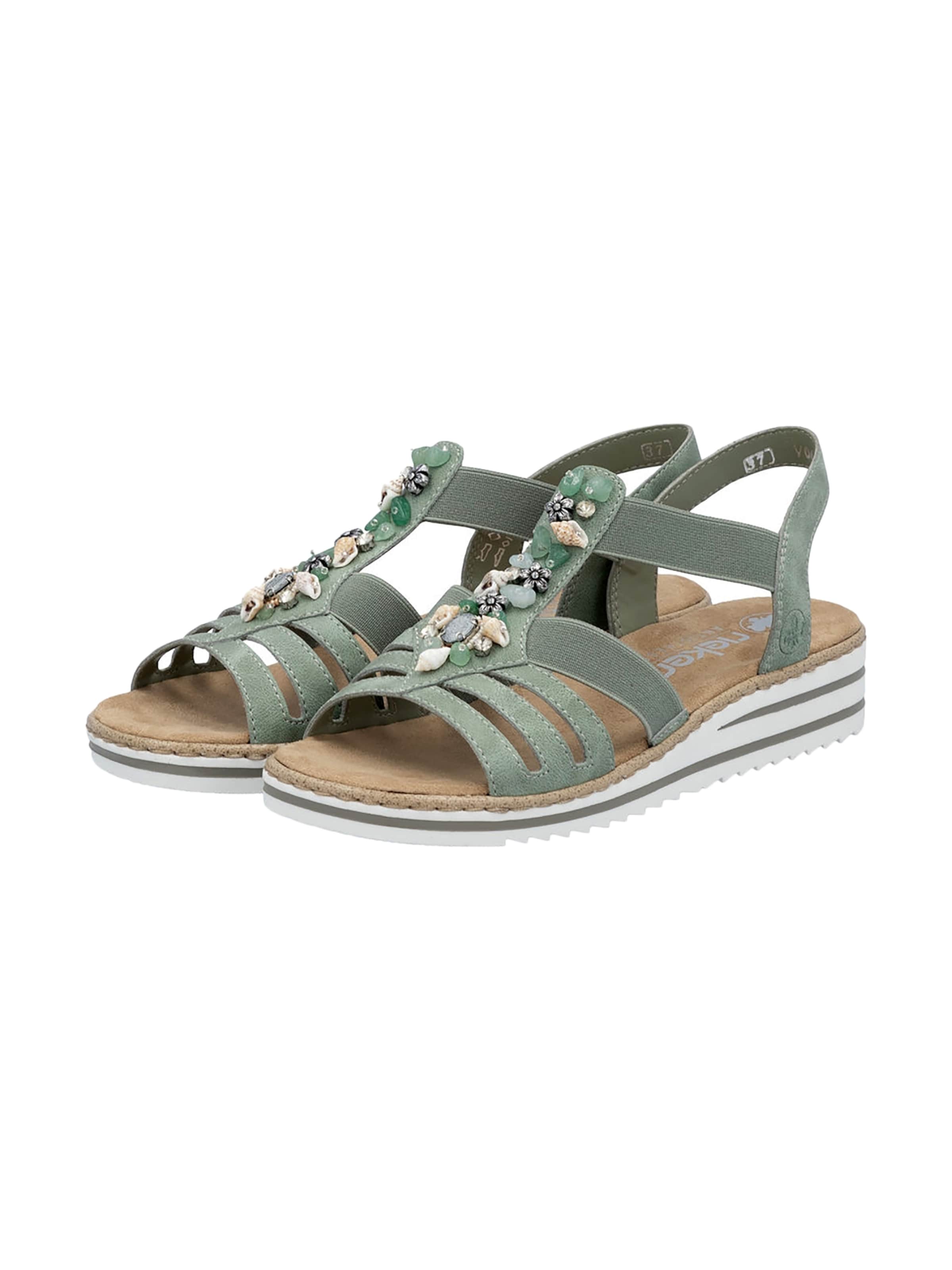 Sandales Rieker en vert