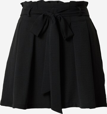 ABOUT YOU Pleat-front trousers 'Lia' in Black: front