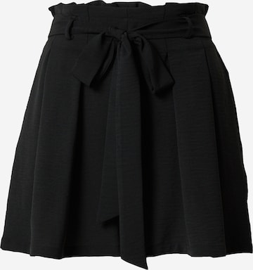 ABOUT YOU - Pantalón plisado 'Lia' en negro: frente
