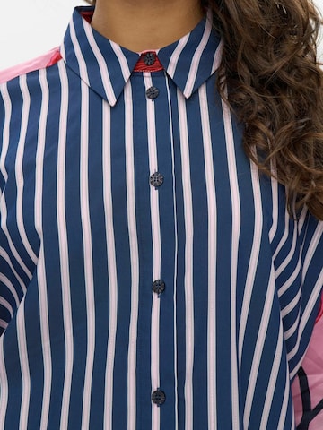 Camicia da donna 'NUJOELLE' di NÜMPH in blu
