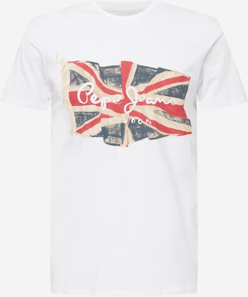 Pepe Jeans Shirt in White: front