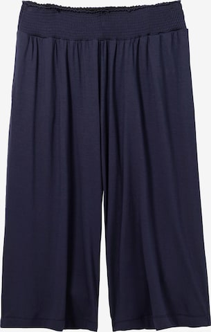 SHEEGO Wide leg Pants in Blue: front