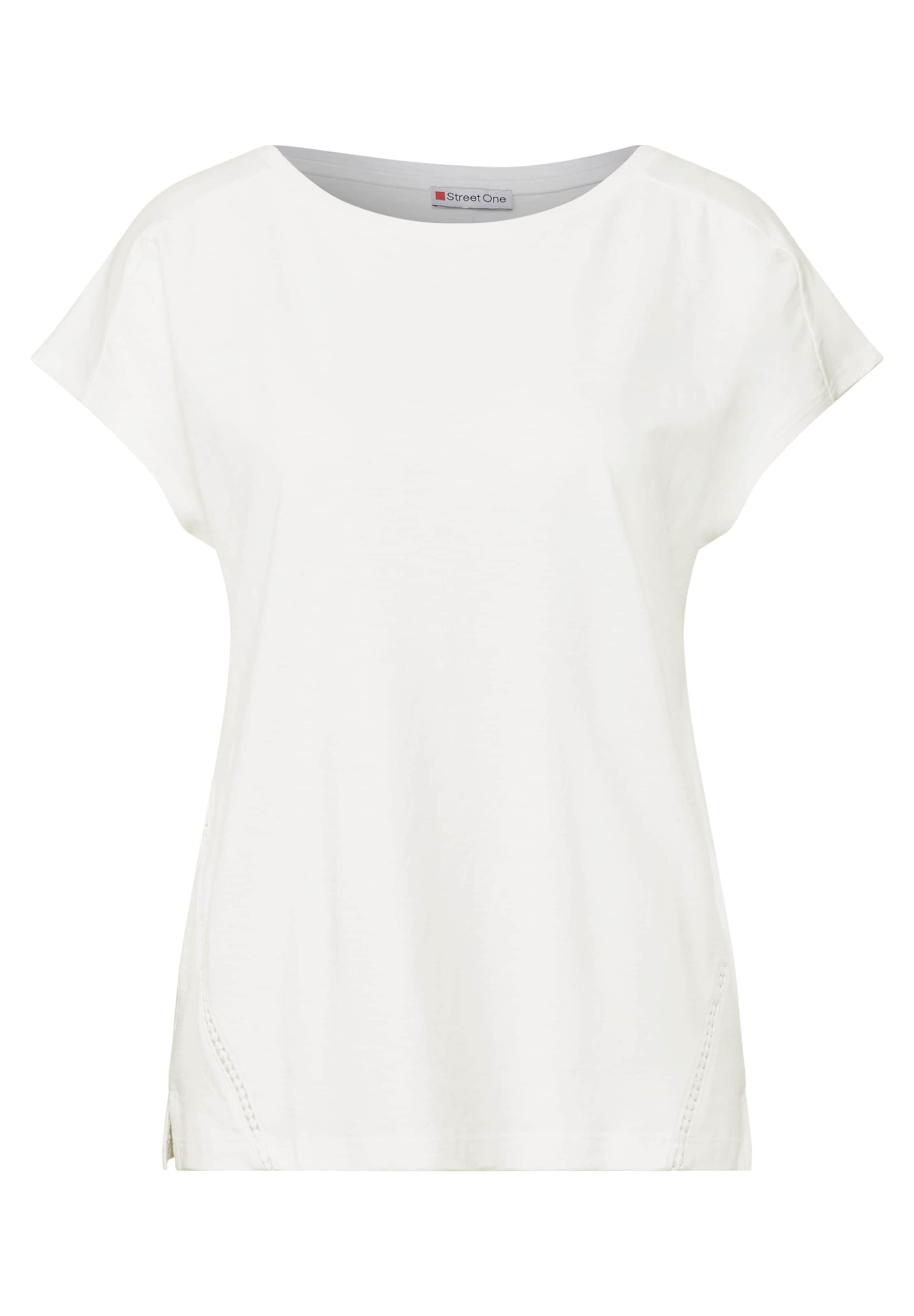 STREET ONE Shirt in White: front