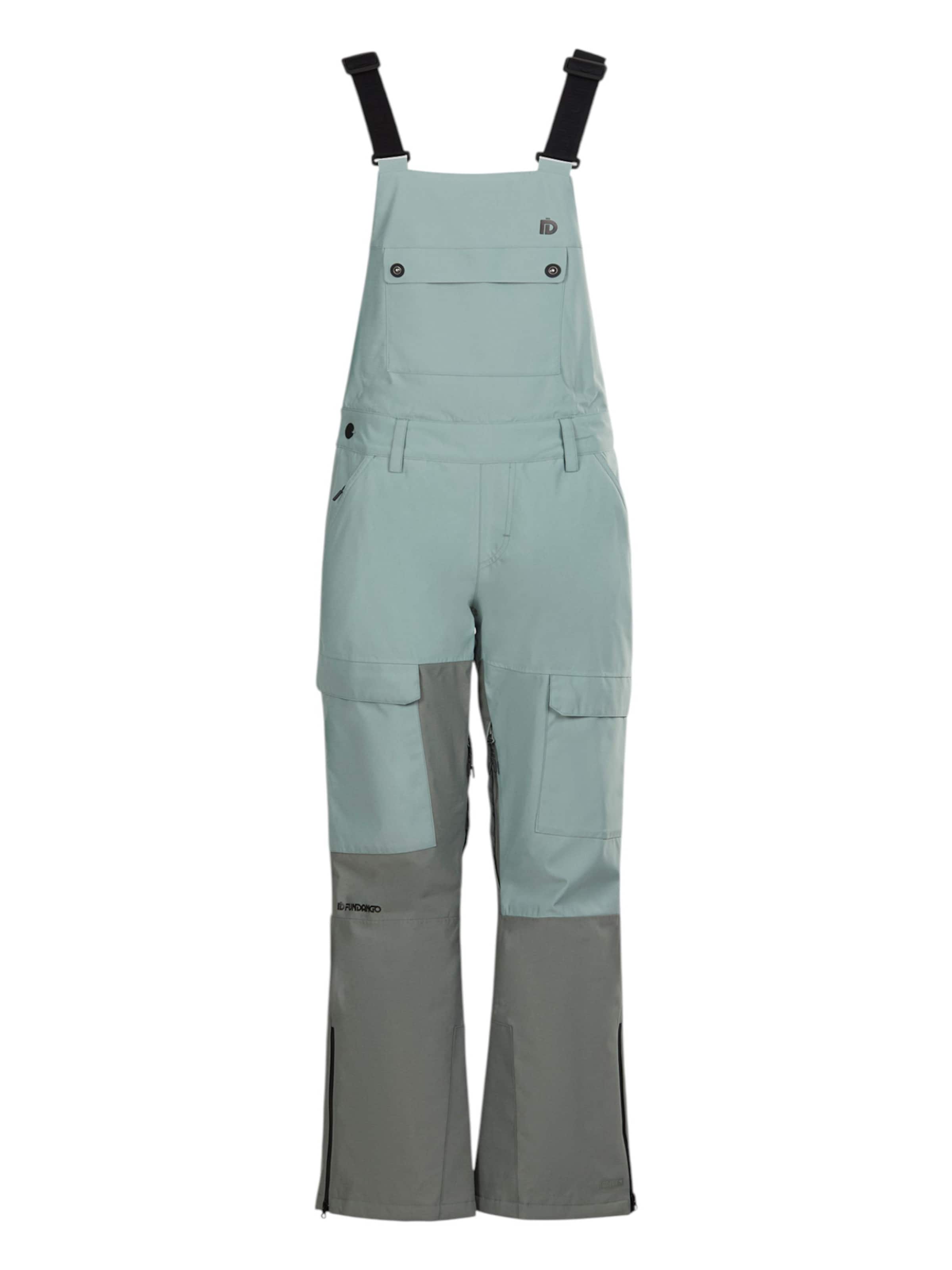 Regular Pantalon fonctionnel 'Sakura ECO Bib' Fundango en vert : devant