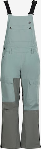 Pantalon fonctionnel 'Sakura ECO Bib' Fundango en vert : devant