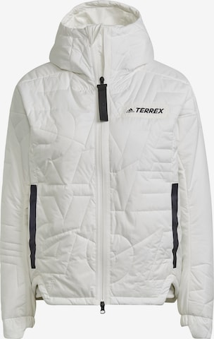 ADIDAS TERREX Outdoor Jacket 'Myshelter' in White: front