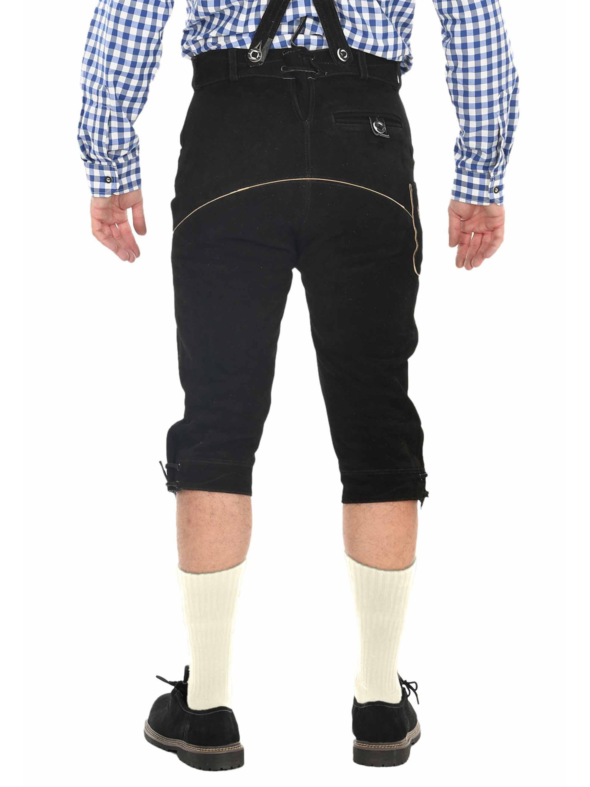 Chassure folklorique 'AS453' Alessandro Salvarini en noir