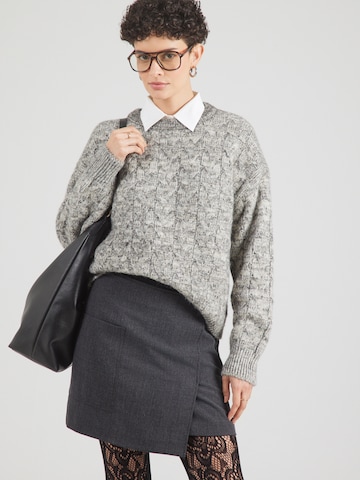 VERO MODA Sweater 'VMIDA' in Grey: front