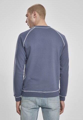 Urban Classics Regular Fit Sweatshirt in Blau