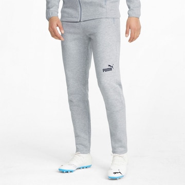 PUMA Regular Workout Pants 'TeamFinal' in Grey: front